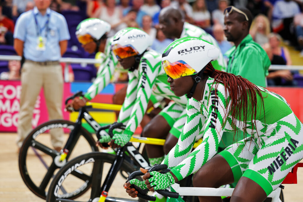 2023 Glasgow world champs nigeria national kit – Will Palmer/SWpix.com