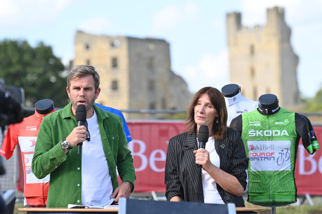 Pippa York and Matt Barbet host ITV4&rsquo;s coverage of the 2022 Tour of Britain
