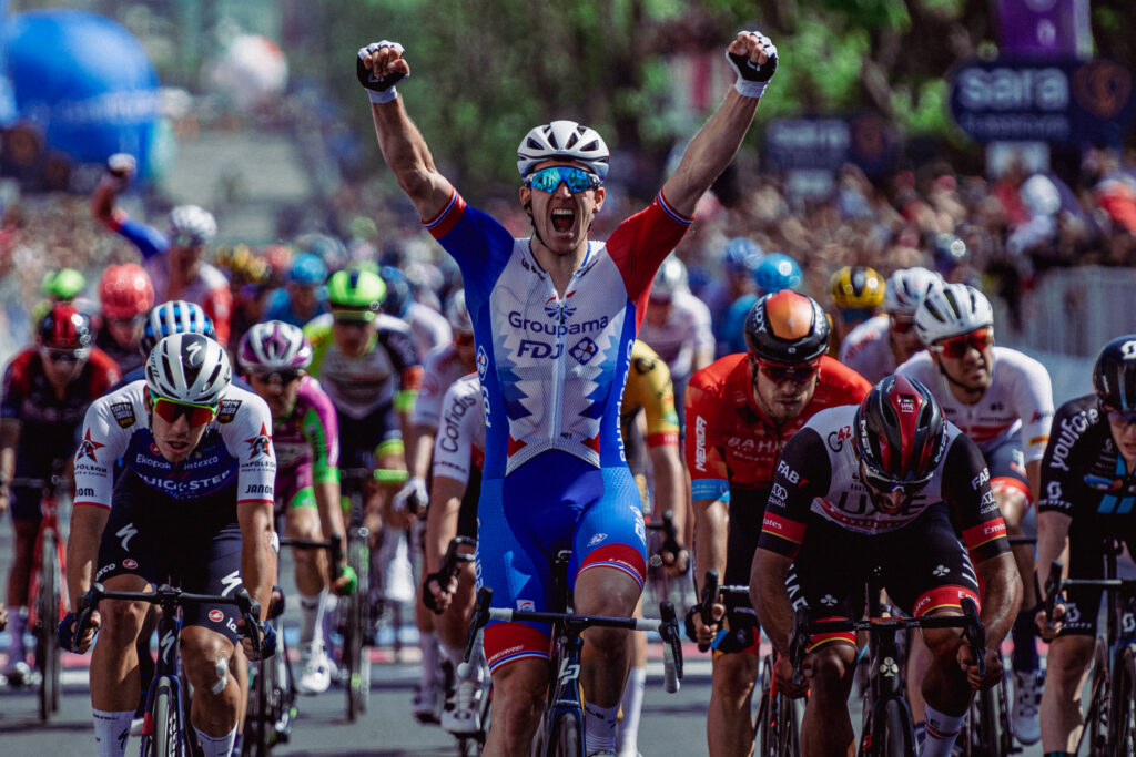 Arnaud Demare wins stage five of the 2022 Giro d’Italia