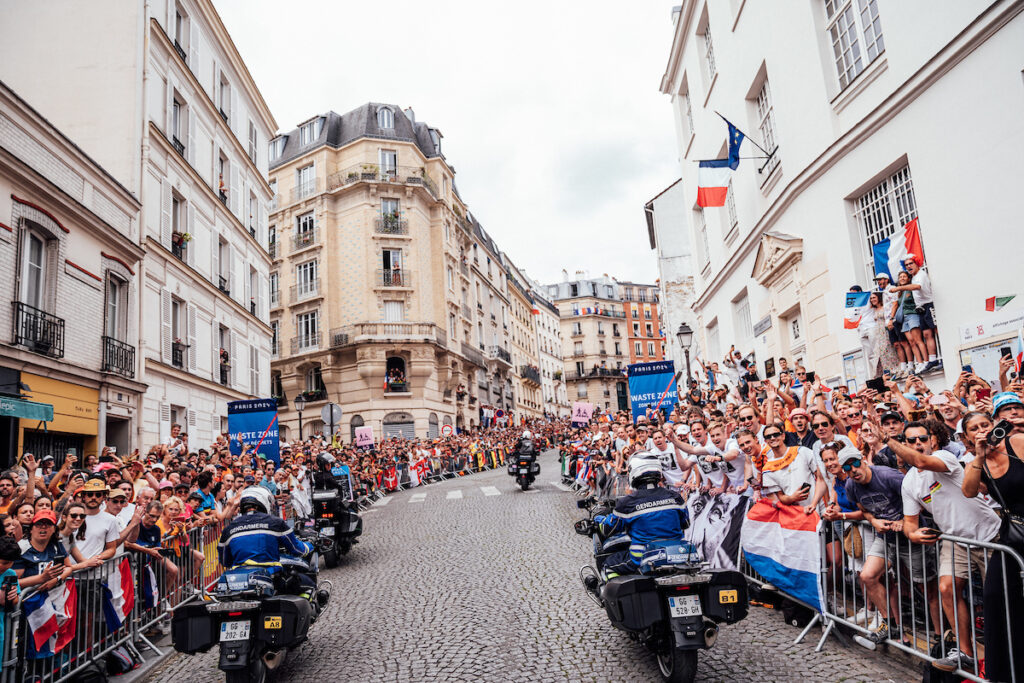 2024 Olympic Games road race Montmartre