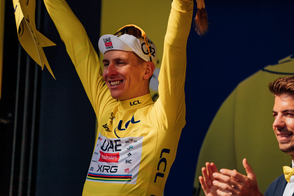 Tadej Pogačar, stage 15, 2025 Tour de France