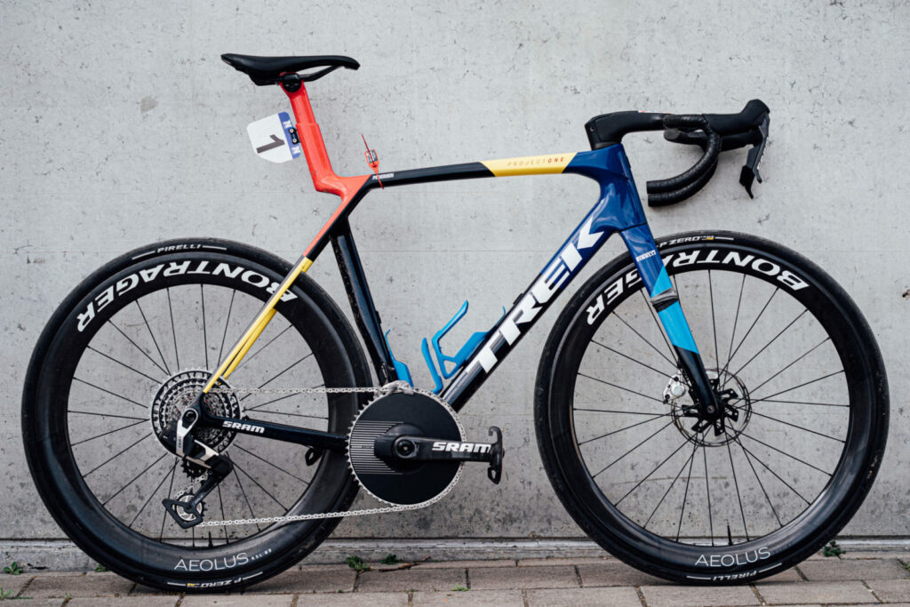 2025 Paris Roubaix Lidl Trek 1x Sram XPLR Trek madone