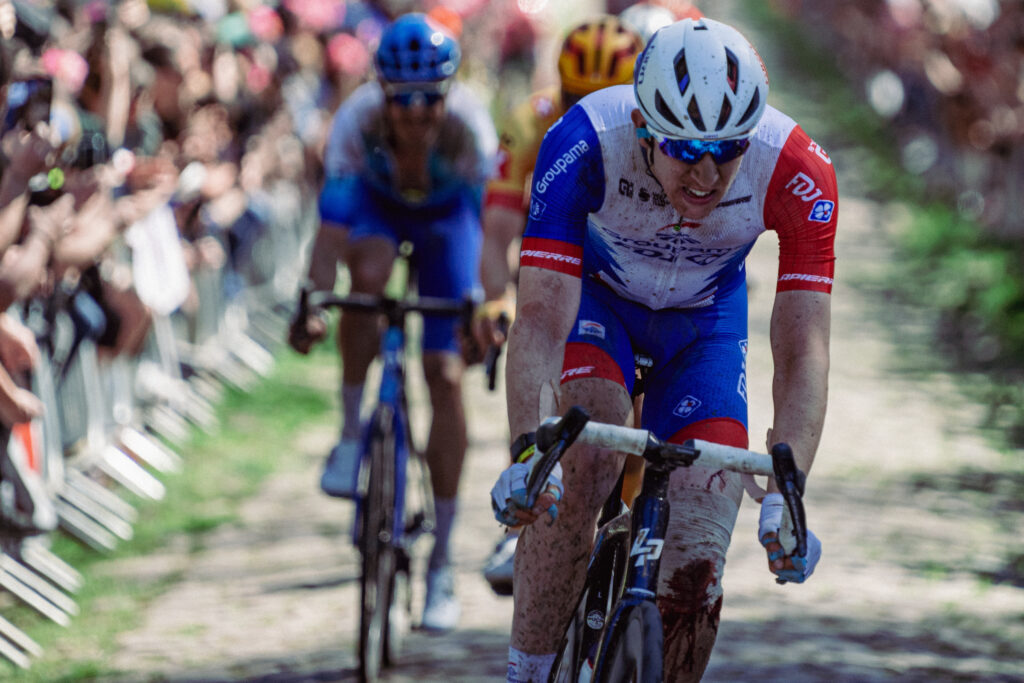 Lewis Askey Arenberg Paris-Roubaix (Zac Williams/SWpix.com)