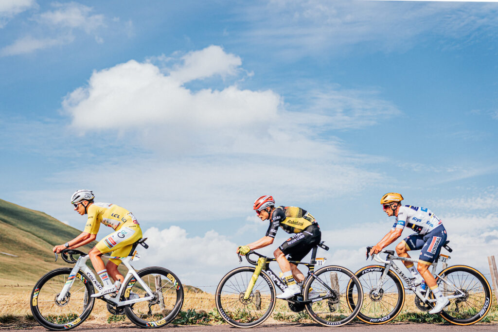 Jonas Vingegaard, Tadej Pogacar, Remco Evenepoel - 2025 Tour de France, Stage 10